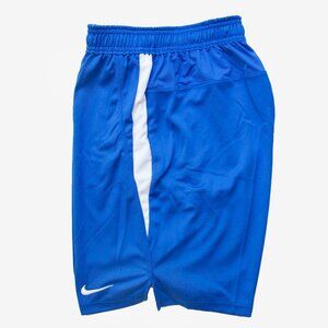 Nike Strike Elite Men's Dri-FIT 9 in Soccer Shorts DO8822- 494 Blue/White Size M
